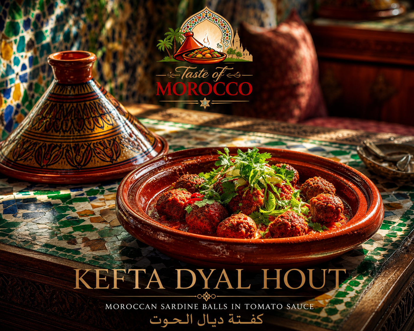 Moroccan Sardine Balls Kefta