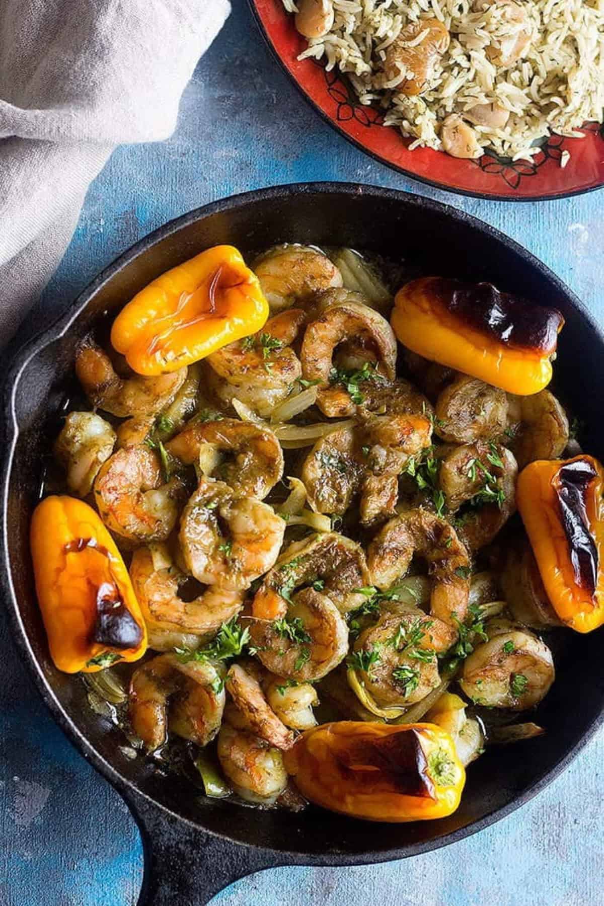 Shrimp Chermoula – Moroccan Garlic and Herb Marinated Shrimp Recipe