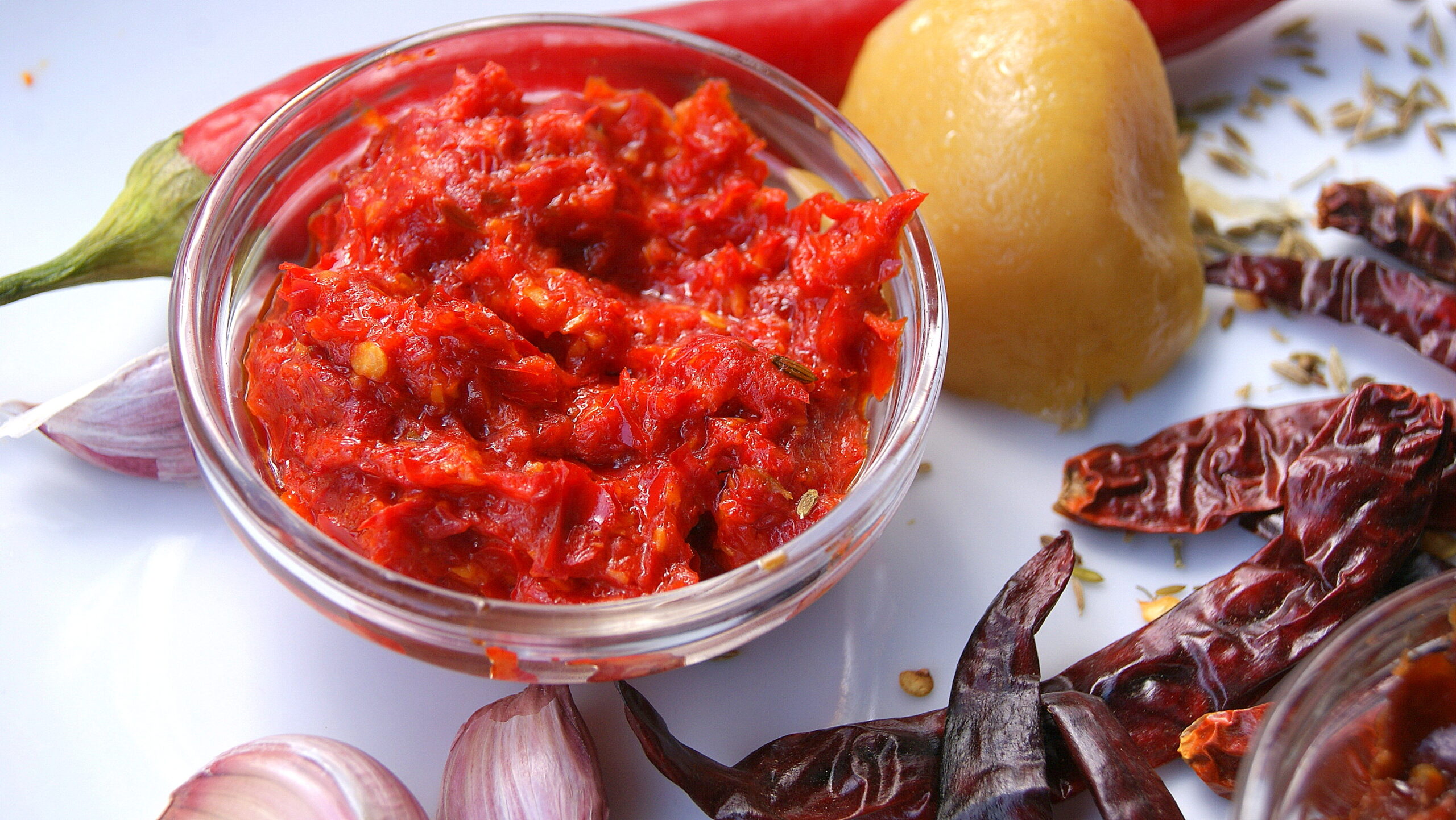 Moroccan Harissa Recipe – Traditional Spicy Red Pepper Paste