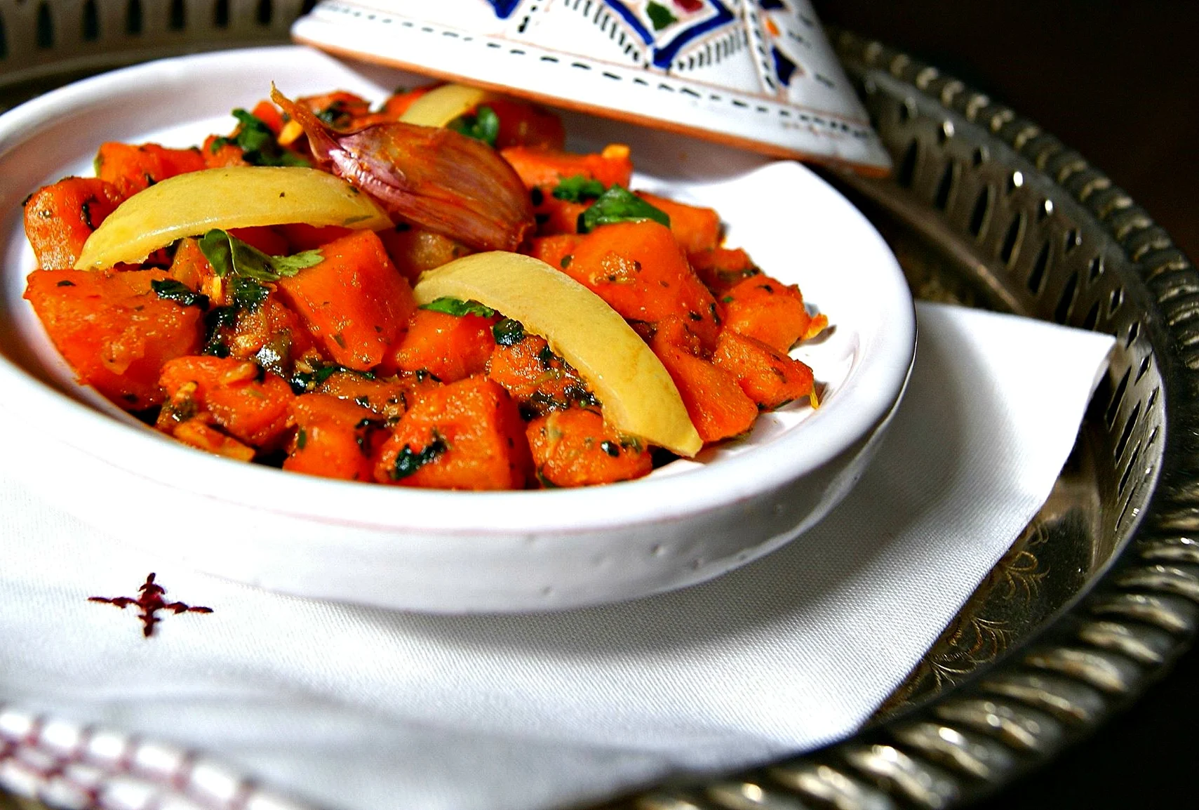 Carrot Salad with Chermoula – Traditional Moroccan Spiced Carrot Salad